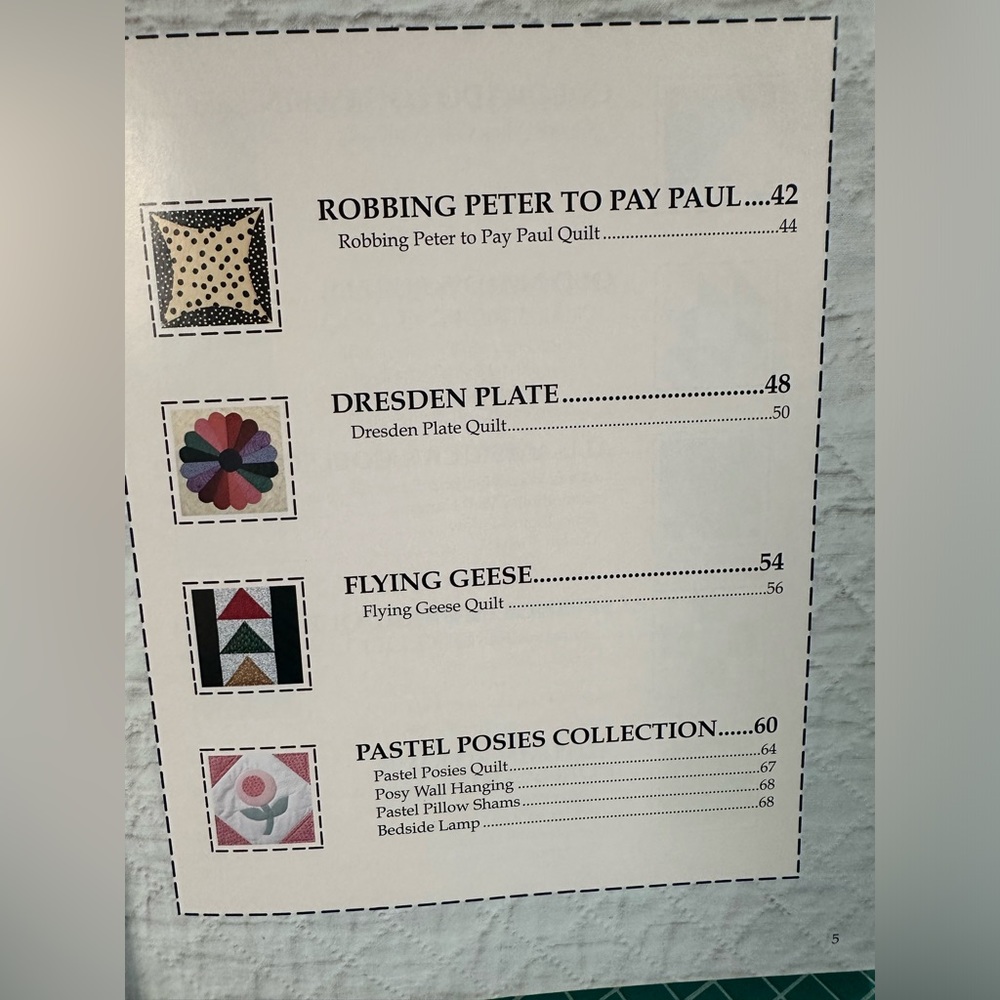 Quilting Pattern How to Book - Picture 6 of 10